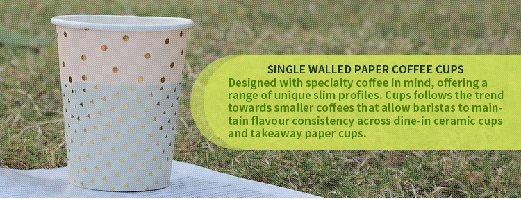 Biodegradable Compostable Custom Printed Disposable Paper Cup 10 Oz Cups