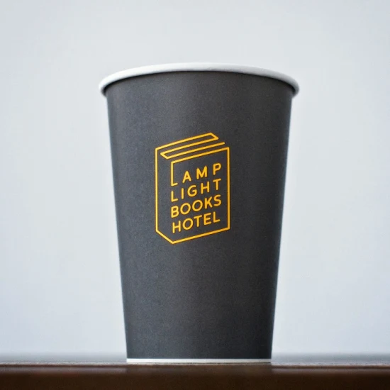 prix d'usine tasse de papier sans plastique logo personnalisé tasse de papier de café jetable biodégradable