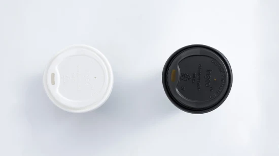 Couvercle de couvercle de tasse Cpla écologique compostable pour le café